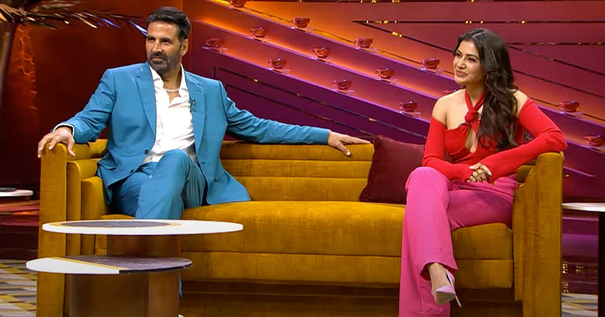 Koffee With Karan S7 Episode 3 S Promo Ft Akshay Kumar Samantha Ruth