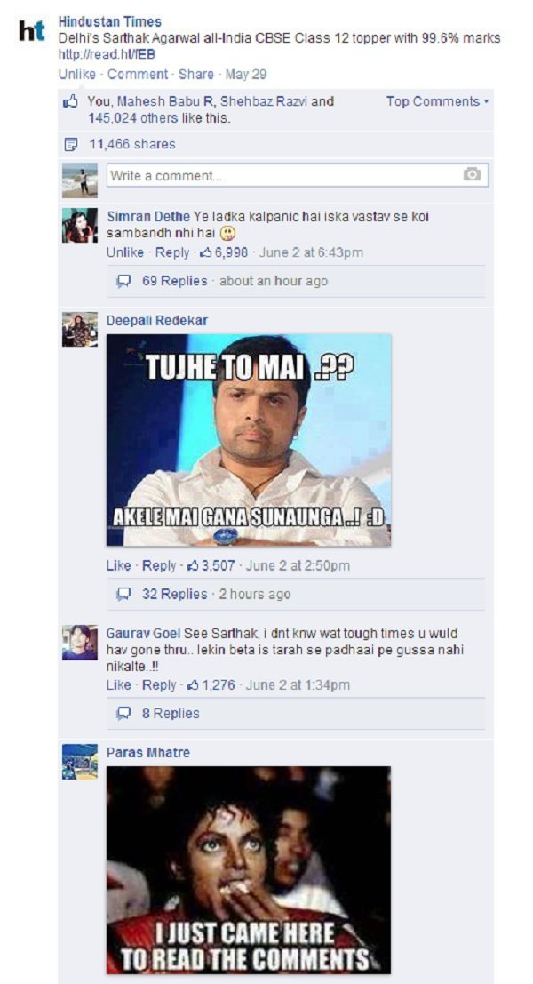 27 Funniest Facebook Comments | Hilarious Facebook Comments To Make You  Laugh All Day