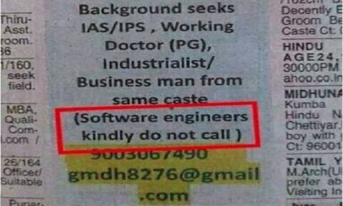 14 Matrimonial Ads on Indian Newspapers That Seem Too Funny To Be True