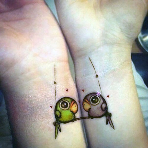 25+ Coolest Couple Tattoos We Found on the Internet for Your Tat Inspiration