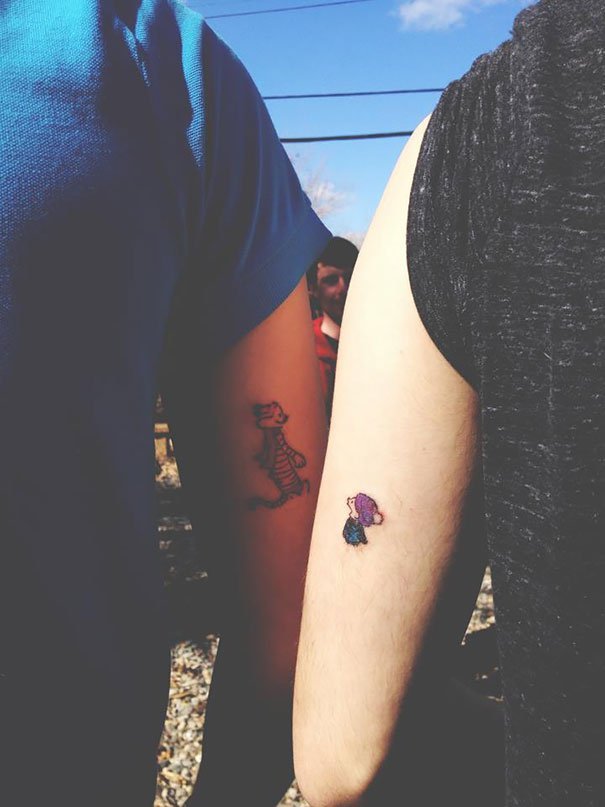 28 Cool Couple Tattoos That Prove Love And Ink Just Go Together  CheezCake   Parenting  Relationships  Food  Lifestyle