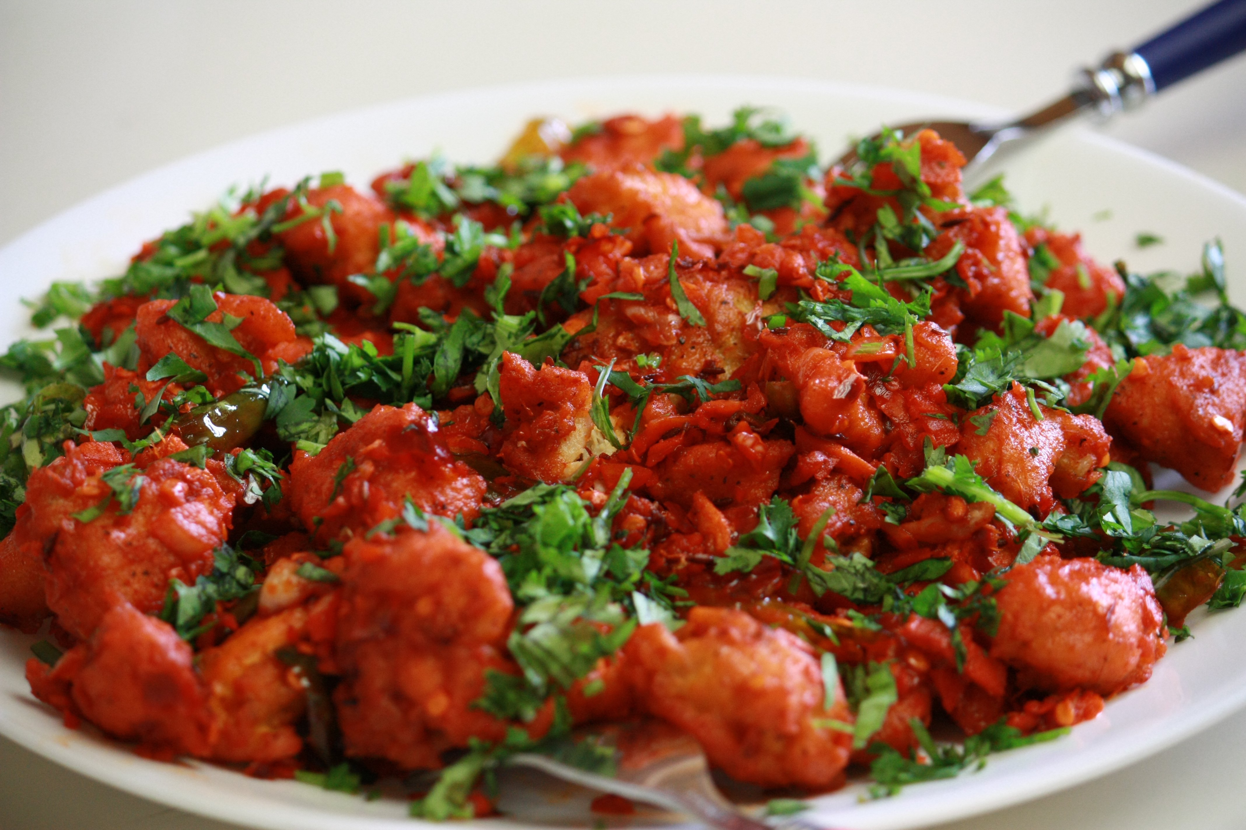 spicy indian food