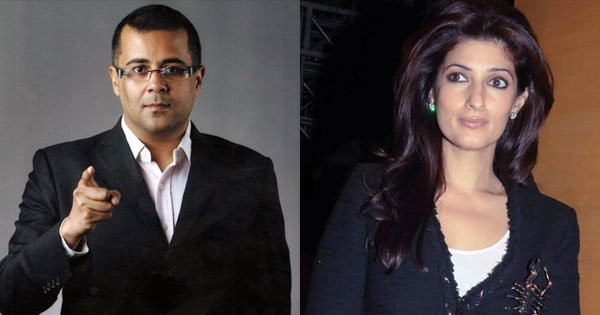 Twinkle Khanna And Chetan Bhagat’s Twitter Battle Today Is Something ...