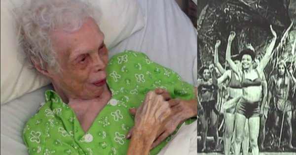 For The First Time This 102 Year Old Woman Sees Footage Of Herself As