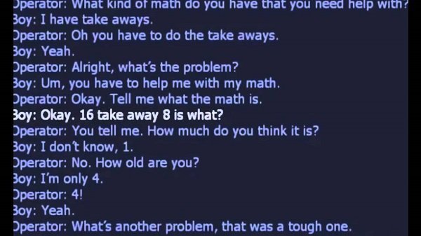 kid calls 911 for math homework help