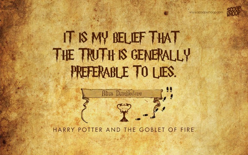 Quoting Harry Potter – Cinereplicas USA