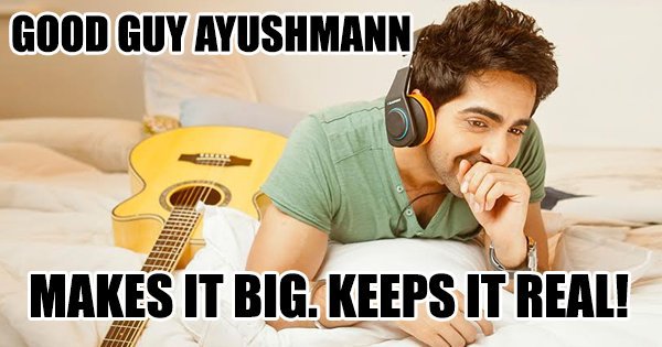 13 tweets that show ayushmann khurrana’s super simple psyche - scoopwhoop