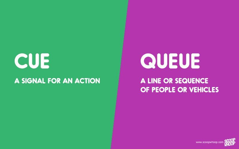 20 Sets Of Words Which Sound Similar But Have Different Meanings 