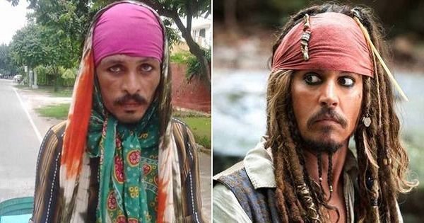 Captain Jack Sparrow Spotted Pulling A Rickshaw In India! - ScoopWhoop