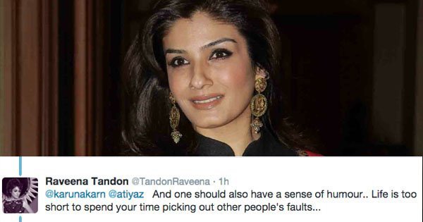 Raveena Tandon Ki Chudai Xxx Hd - Here's Why Someone Called Raveena Tandon & SRK Gender Insensitive On  Twitter - ScoopWhoop