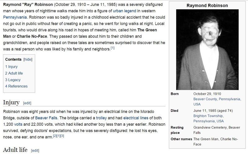 Creepy Wikipedia Articles