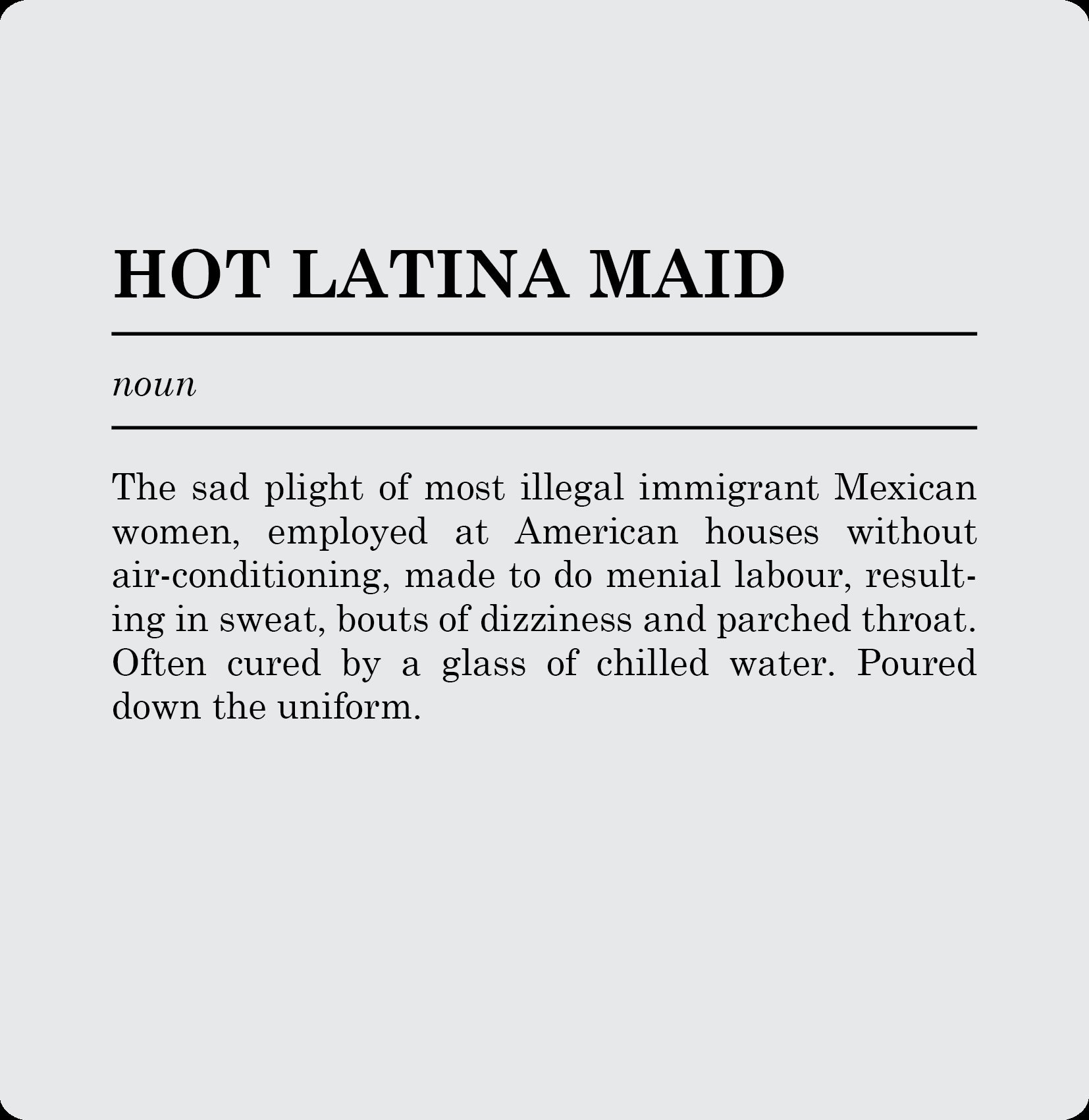 Latina Maid - Sriparna