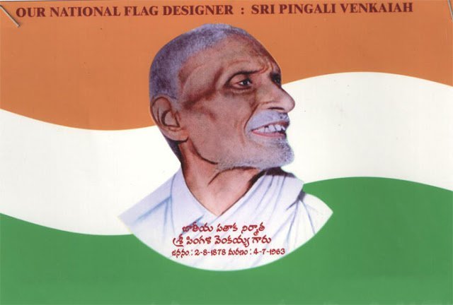 Pingali Venkayya was an Indian freedom fighter and the designer of the  Indian national flag. | Indian freedom fighters, Freedom fighters of india,  Freedom fighters