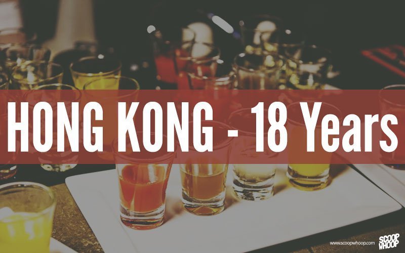 Legal Drinking Age in Hong Kong