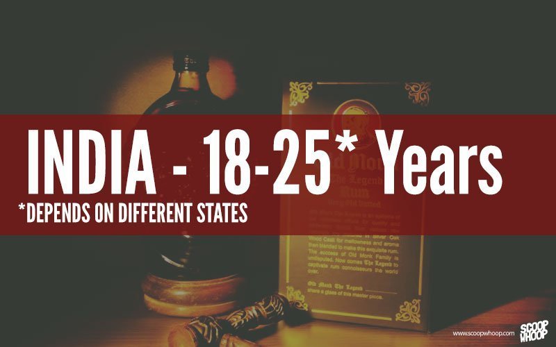 Legal Drinking Age in India