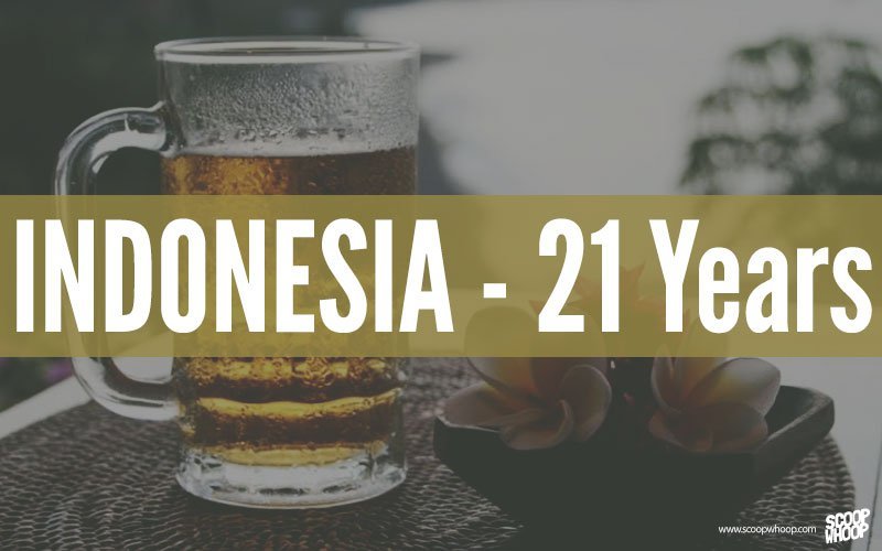 Legal Drinking Age in Indonesia