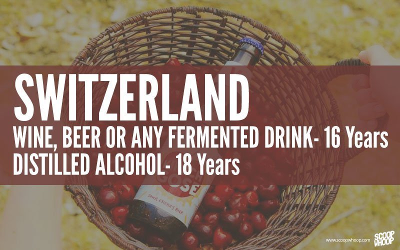 Legal Drinking Age in Switzerland