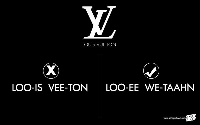 How to pronounce louis vuitton in Hindi