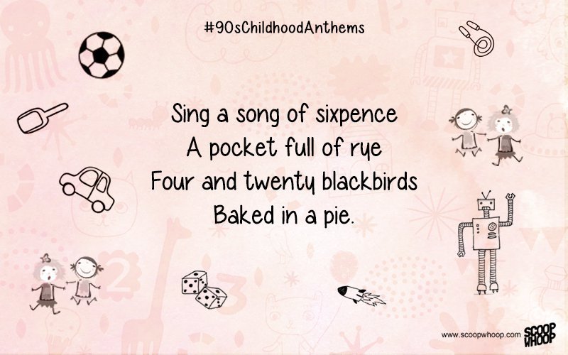 15 Rhymes & Jingles That Defined ‘Playtime’ For Every 90s