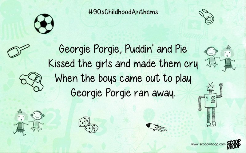 15 Rhymes & Jingles That Defined ‘Playtime’ For Every 90s