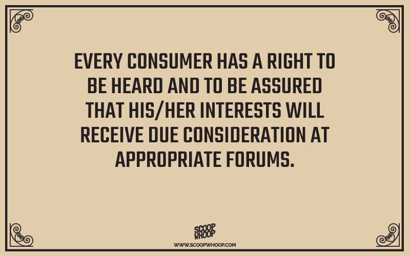 6 consumer rights