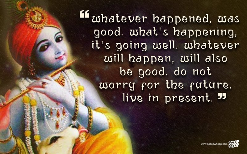 motivational krishna quotes on life