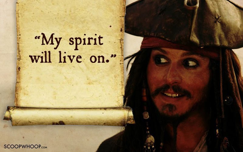 captain jack sparrow quotes love