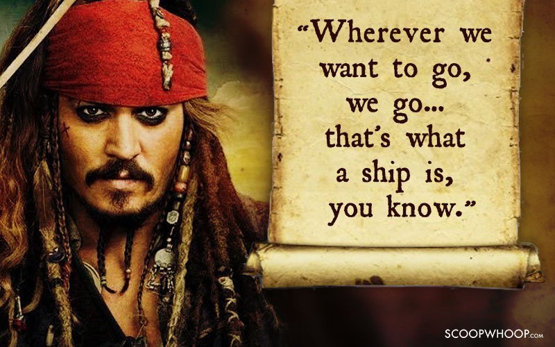 captain jack sparrow quotes love