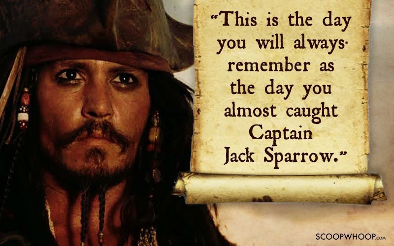 jack sparrow famous dialogue