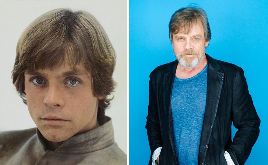 Mark Hamill Young Luke Skywalker Mask 