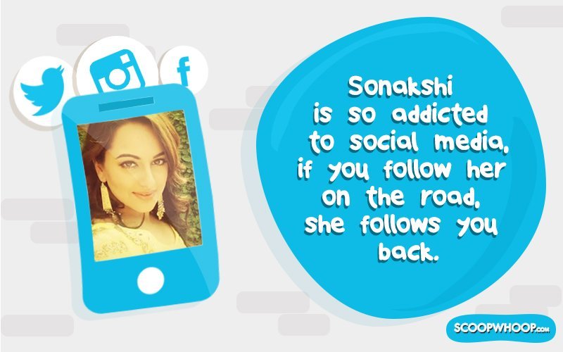 Why Is Sonakshi Sinha So Addicted To Social Media Here Are 15 Possible Reasons Scoopwhoop