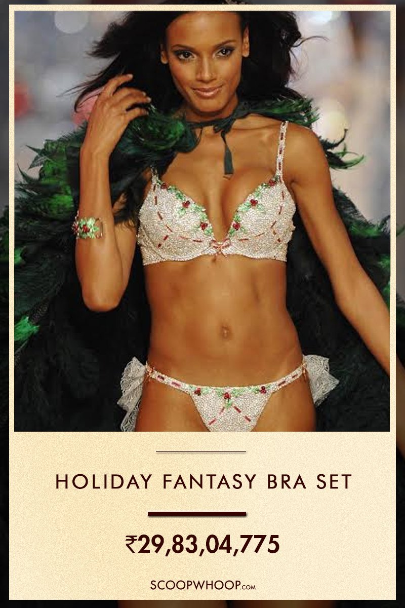 Victoria's Secret on X: - 2007, Selita Ebanks with the Holiday Fantasy  Bra Set ~ $4,500,000  / X