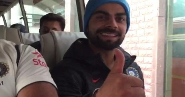 Watch: Virat Kohli & Co’s Reactions In the Indian Team Bus After The ...