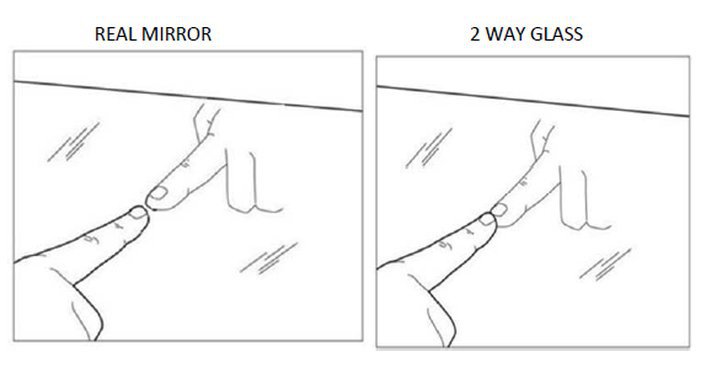 How To Detect A Two Way Mirror [Fingernail Test] 