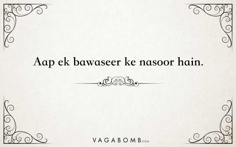 Best Urdu Insult