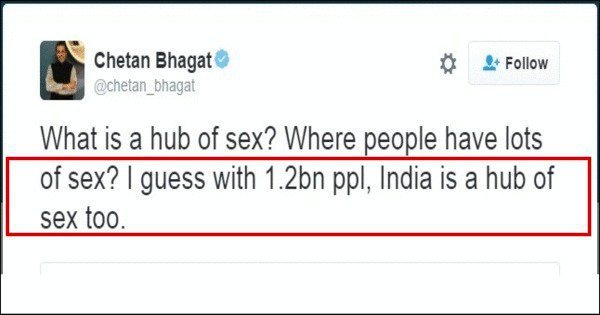 As Bjp Mla Counts Condoms In Jnu Chetan Bhagat Reminds Us ‘india Is A