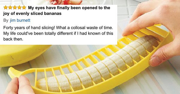 These Banana Slicer Reviews Are The Best Things You'll Read All Day