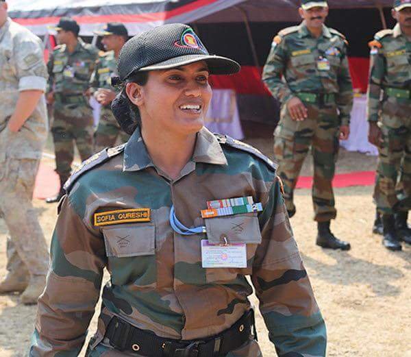 India’s 1st Woman To Lead An Army Contingent, Lt. Col. Sophia Qureshi ...