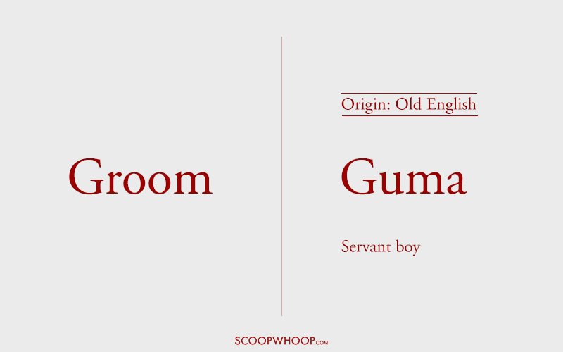 The Origins Of The Words ‘Bride’ And ‘Groom’ May Have Been Downright