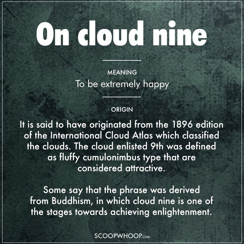 On Cloud Nine - Origin & Meaning