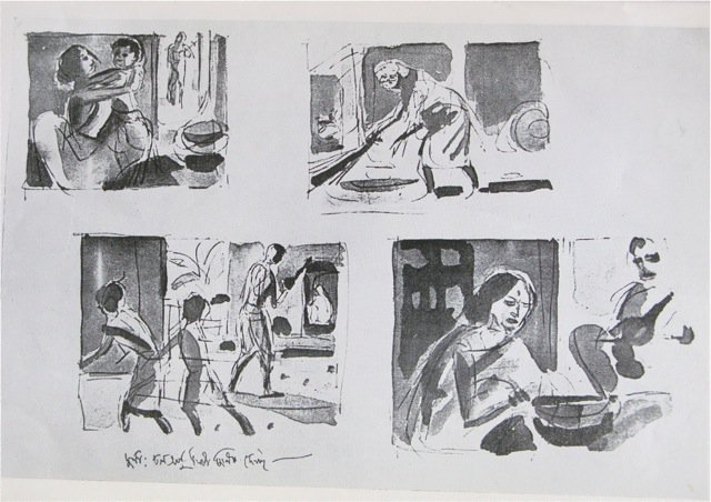 David Navas — Pather Panchali (1955) Storyboards