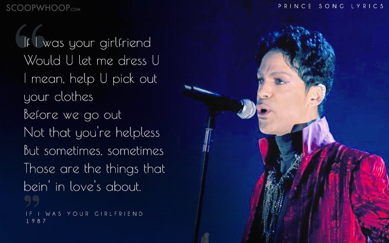 10 Lyrics From Prince’s Most Memorable Songs That’ll Remind Us What A ...