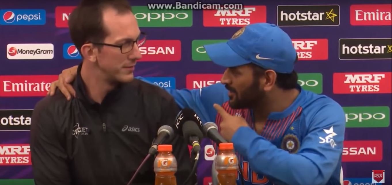Australian Journalist Who Got Called On To The Stage By Dhoni Shares