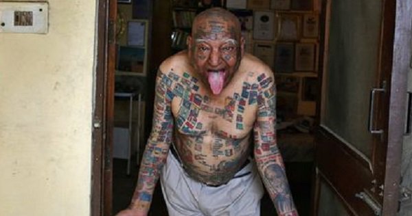 Most tattooed senior citizen  Guinness World Records  YouTube