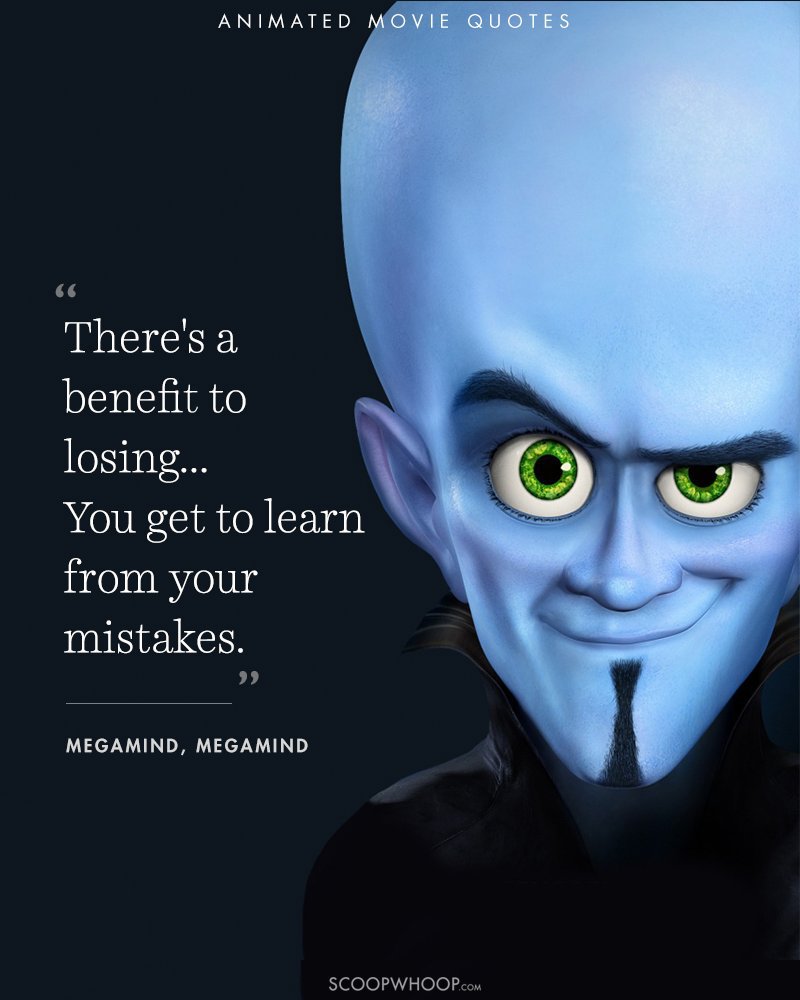 15 Quotes From Animated Movies | 15 Best Cartoon Movie Dialogues