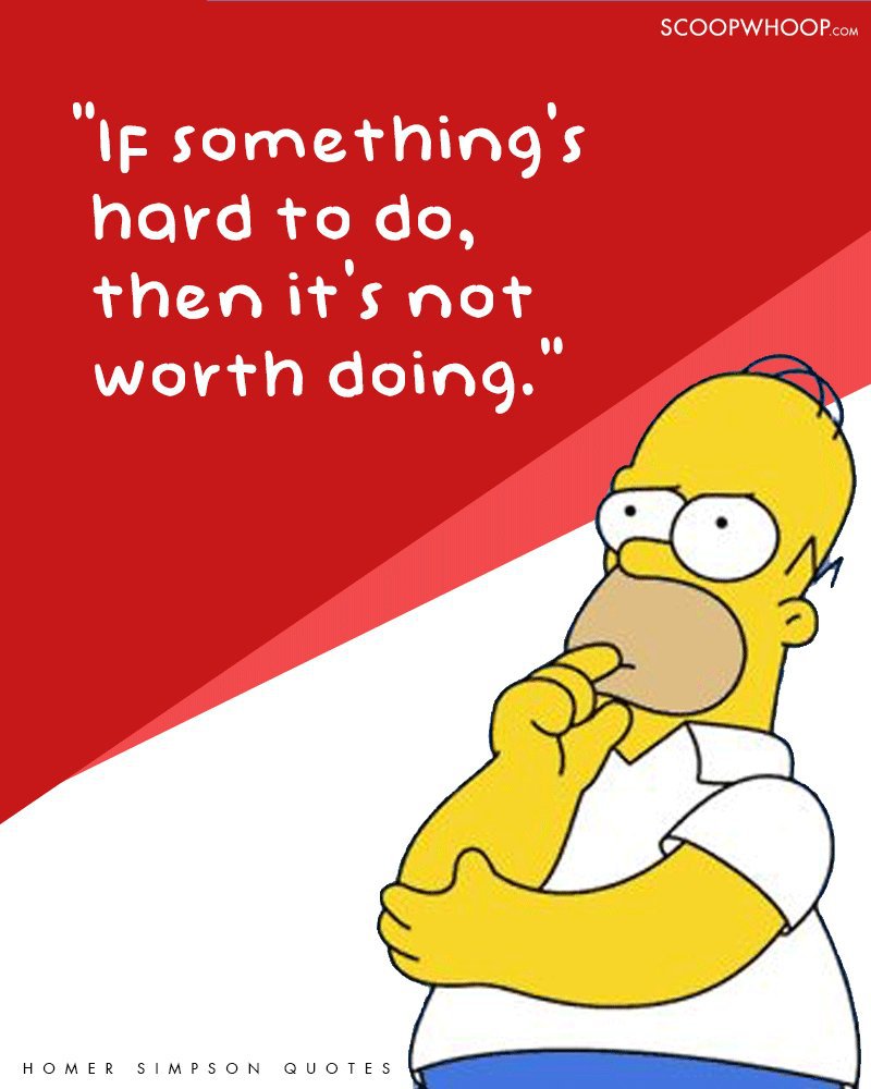 21 Of The Wisest Quotes By Homer Simpson To Celebrate His 61st