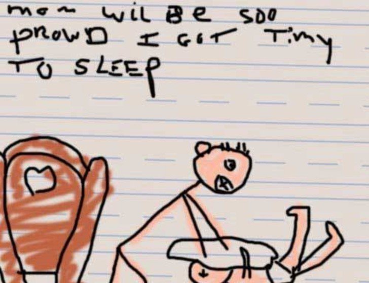 20 Dark & Creepy Drawings By Kids That Show Why You Shouldn’t Mess With