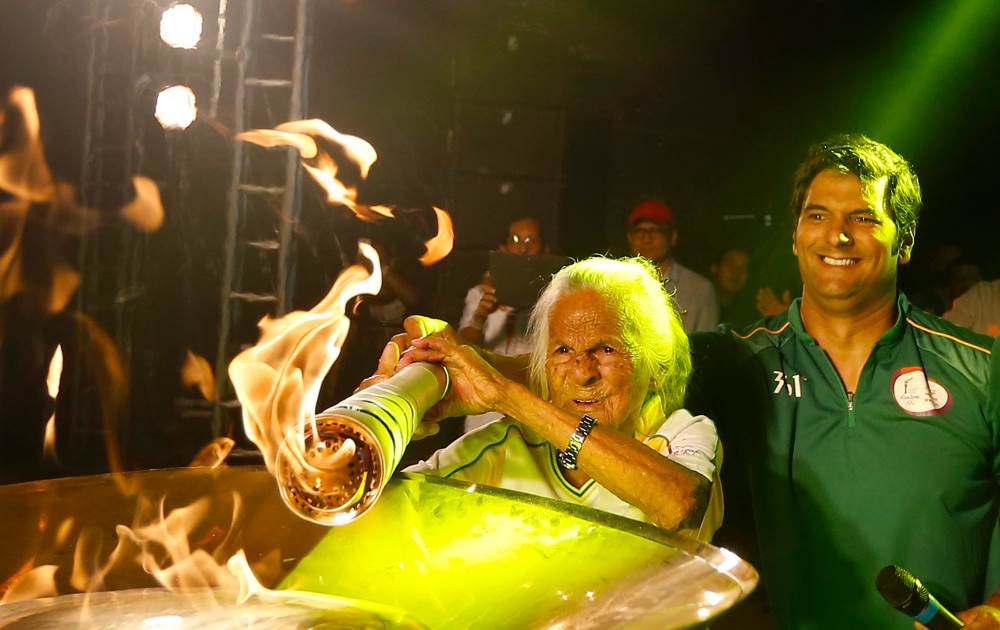 106YearOld Olympic Torchbearer, ‘Extreme Granny’ Proves Age Is Just A Number ScoopWhoop