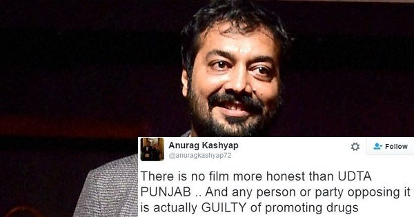 Anurag kashyap loses patience with cbfc and gives a fitting reply on twitter - scoopwhoop