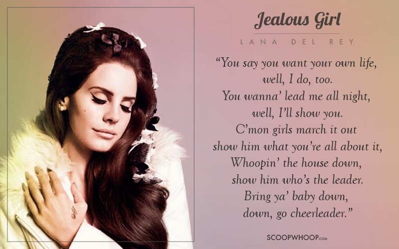 Lana Del Rey Song Lyrics